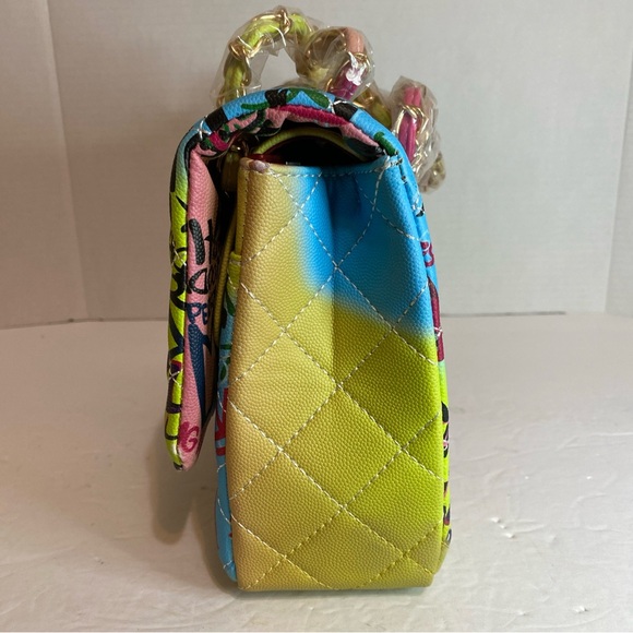 NWT Caleesa Vegan Graffiti Purse - Picture 3 of 11